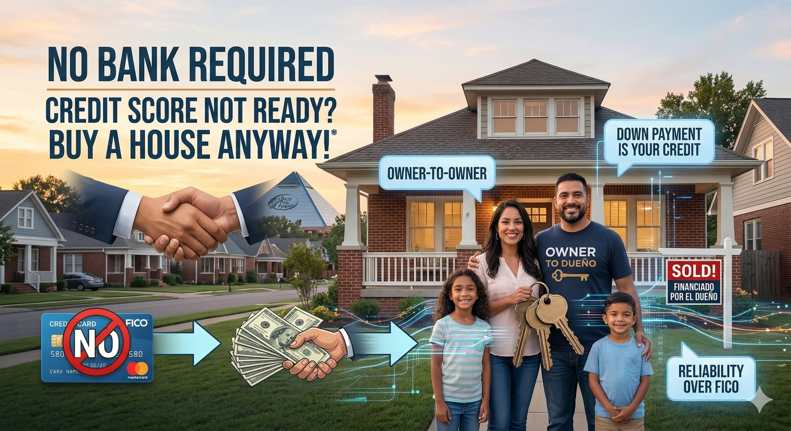 Credit Score Not Ready? How to Buy a House Anyway in 2026