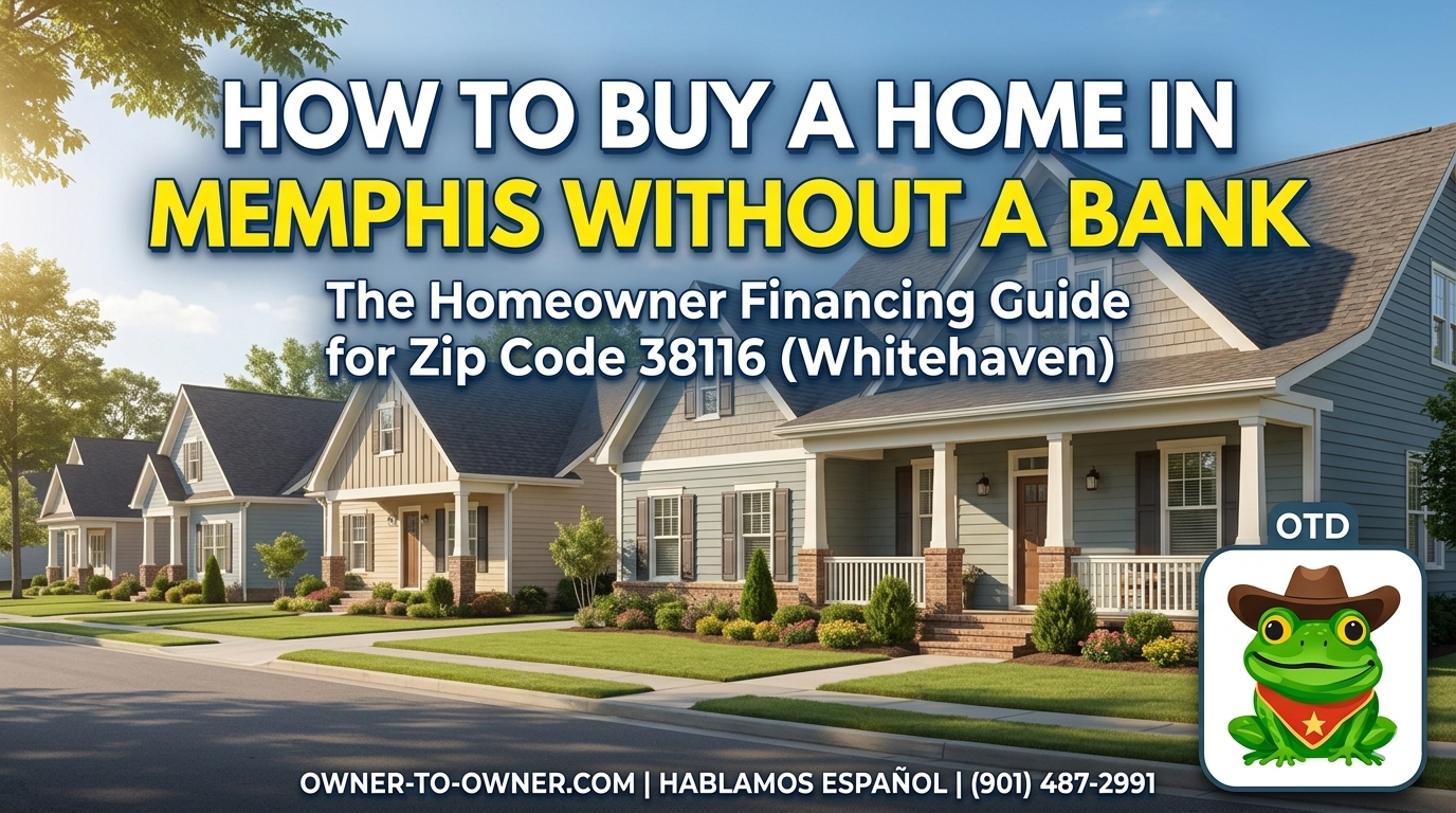 How to Buy a Home in Memphis Without a Bank: The Owner Finance Guide for 38116 (Whitehaven)