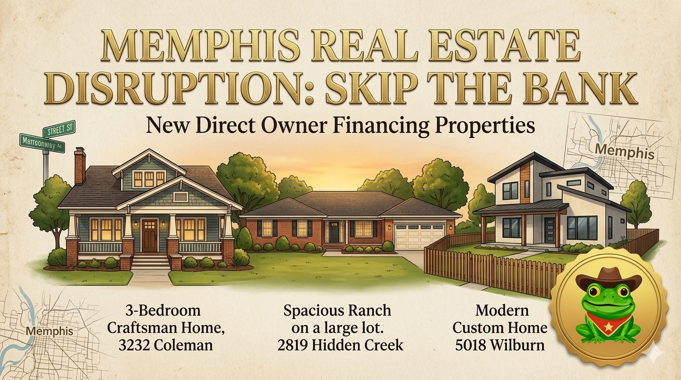 Looking for a House in Memphis But the Banks Keep Saying No? Discover Dueño a Dueño Financing